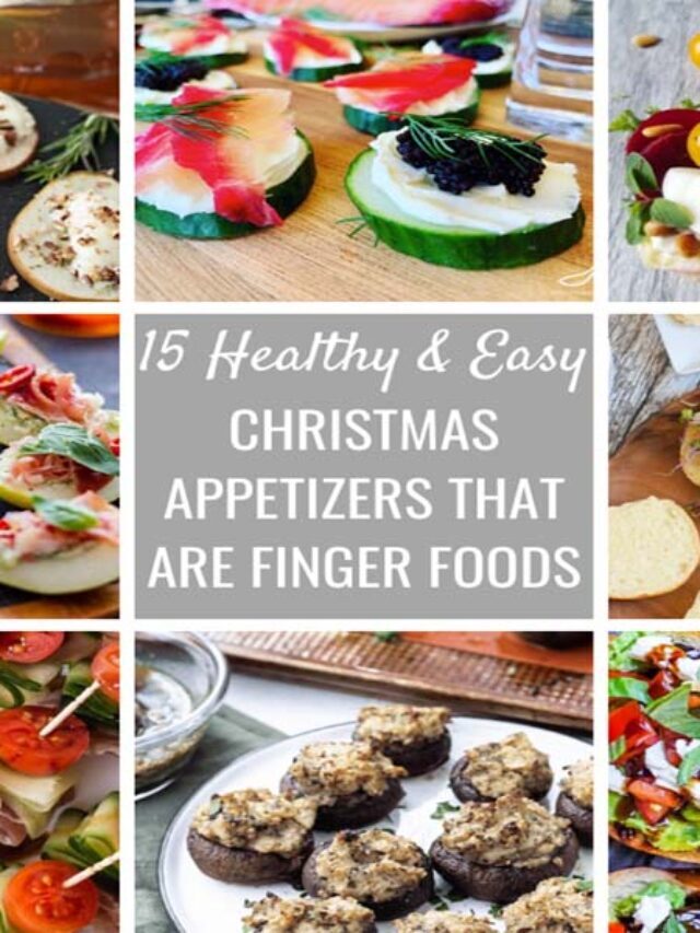 15 Healthy And Easy Christmas Appetizers That Are Finger Foods Story