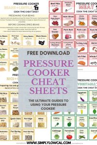 Kitchen Cheat Sheets - Free Downloads! - Simply Low Cal