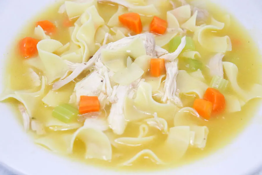 Easy Homemade Chicken Noodle Soup Simply Low Cal