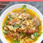 Instant Pot Beef Noodle Soup pin