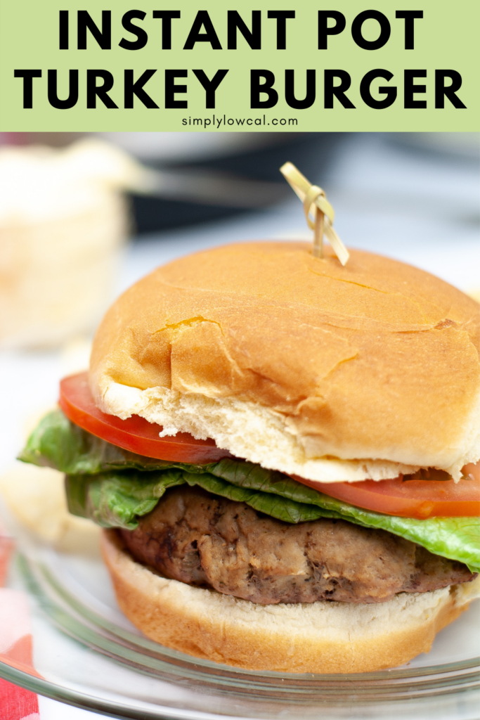 instant pot turkey burger pin