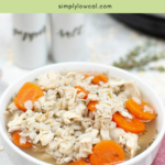 instant pot chicken barley soup pin