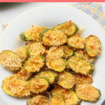 Air Fryer Zucchini Chips pin