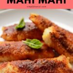 air fryer Mahi Mahi pin.