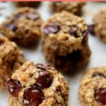 banana oatmeal breakfast cookies pin.