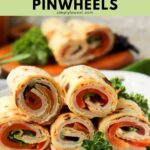 turkey cream cheese pinwheels pin.