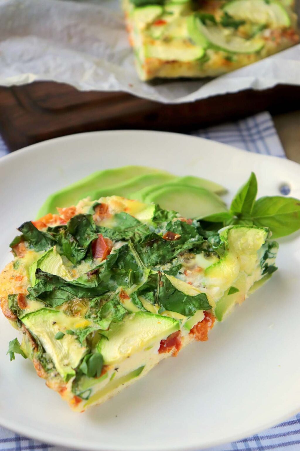 Low Carb Egg Bake - Simply Low Cal