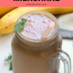 chocolate banana milkshake pin.