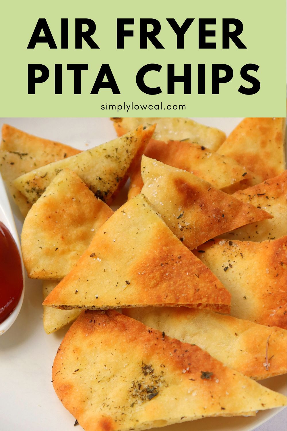 Air Fryer Pita Chips Simply Low Cal