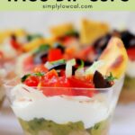 individual taco dip cups pin.