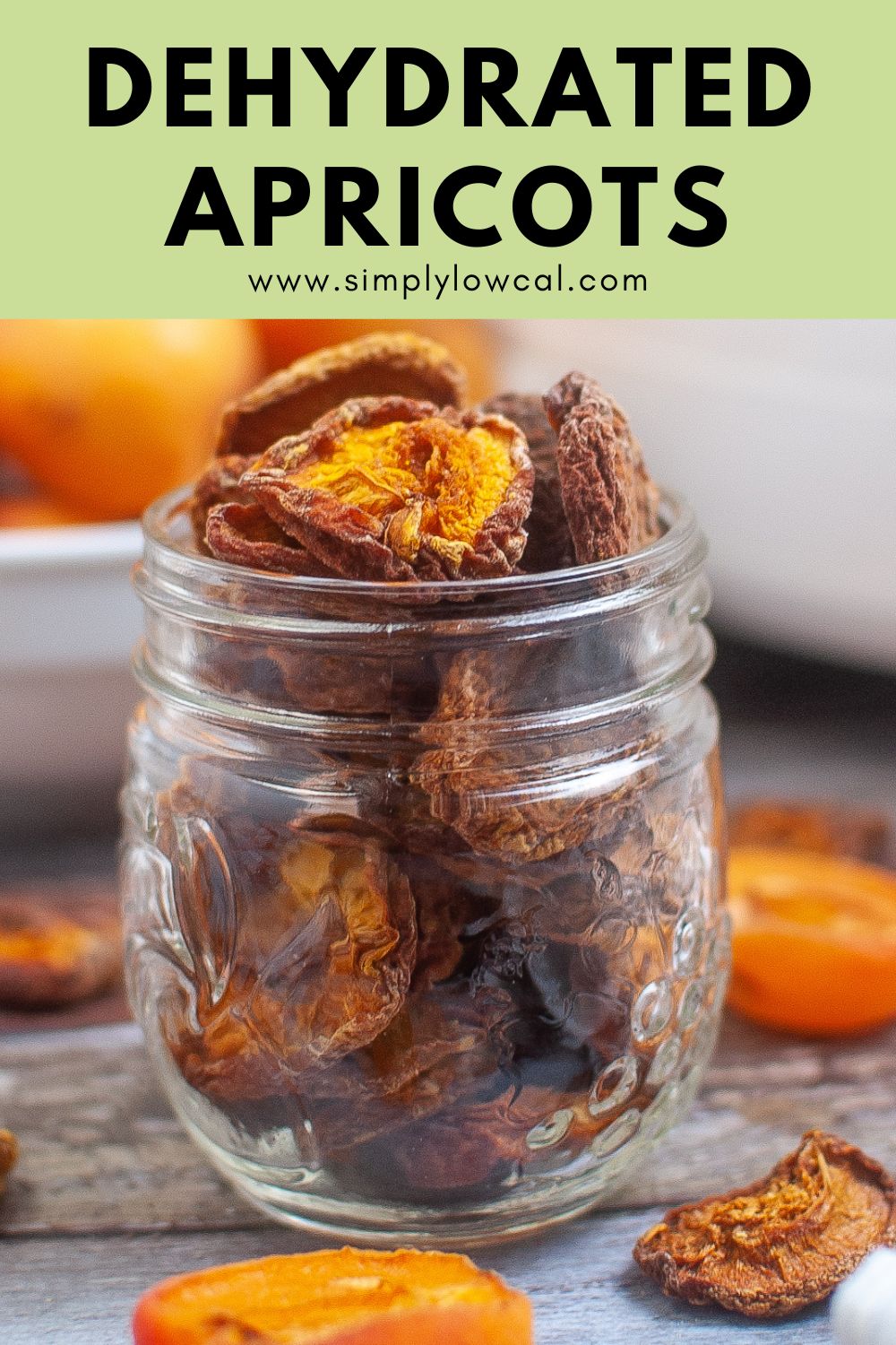 Dehydrated Apricots Simply Low Cal