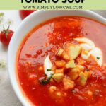 roasted red pepper and tomato soup pin.