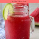 watermelon lime slushies pin.