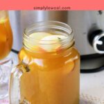 slow cooker apple pear cider pin.