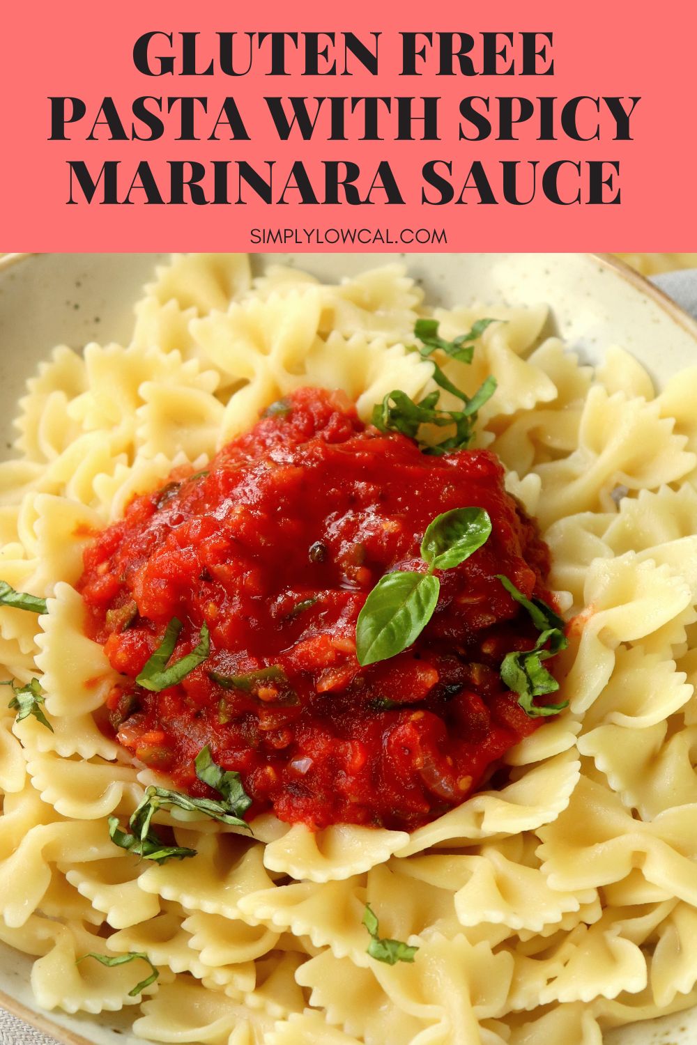 Spicy Marinara Sauce Simply Low Cal