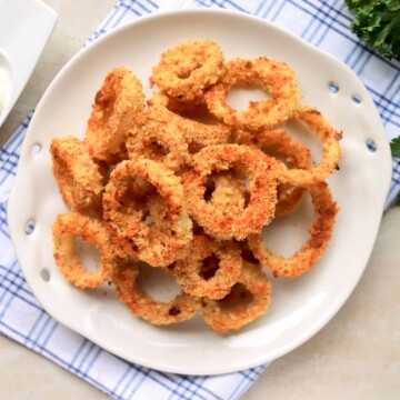 Thumbnail of healthy onion rings.