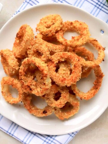 Thumbnail of healthy onion rings.