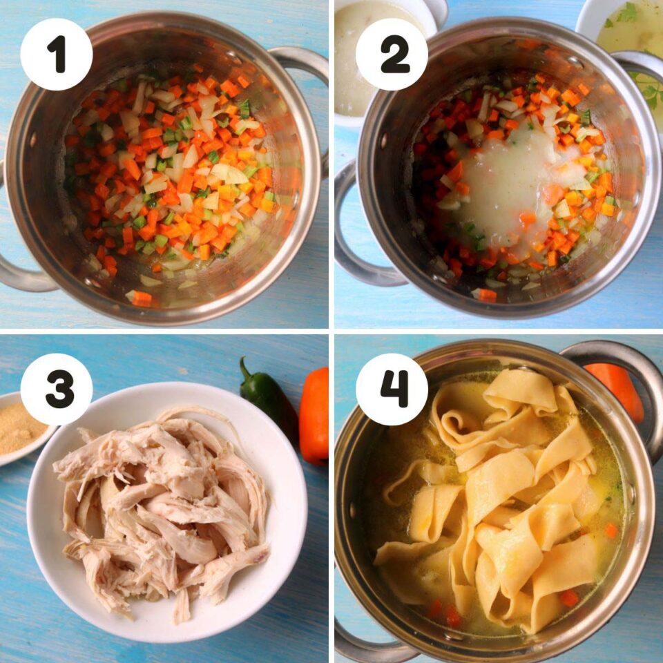Low Calorie Chicken Noodle Soup - Simply Low Cal