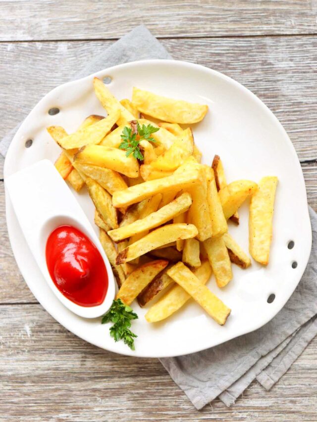 Air Fryer Homemade Fries Story Simply Low Cal