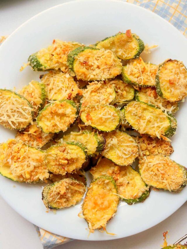 Air Fryer Zucchini Chips Story Simply Low Cal