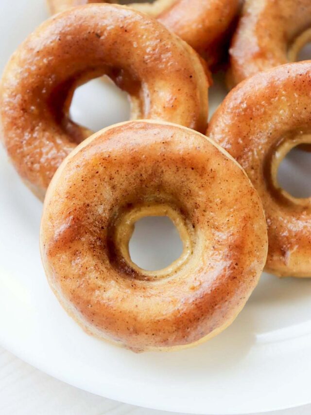 Gluten Free Glazed Apple Cider Donuts Story Simply Low Cal