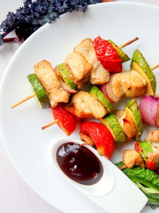 Broiled Chicken Kabobs Story