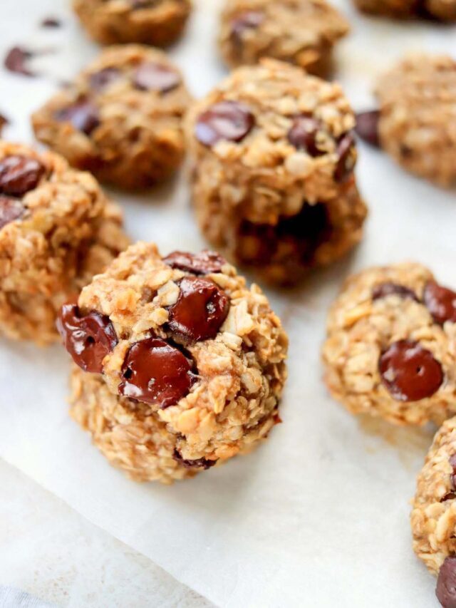 Banana Oatmeal Breakfast Cookies story