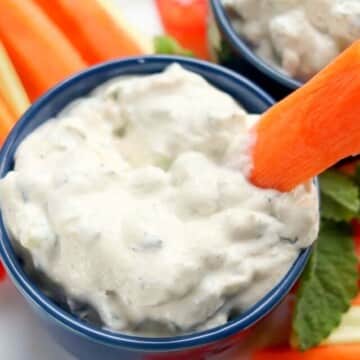 Thumbnail of Greek yogurt dill dip.