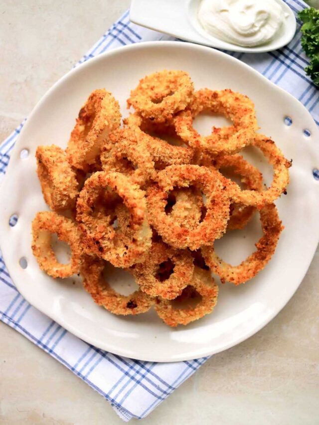 Healthy Onion Rings Story