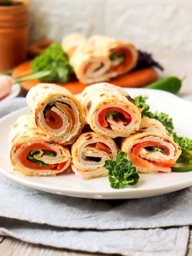 Turkey Cream Cheese Pinwheels Story