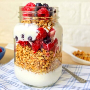 Thumbnail of Greek yogurt parfait with homemade granola.
