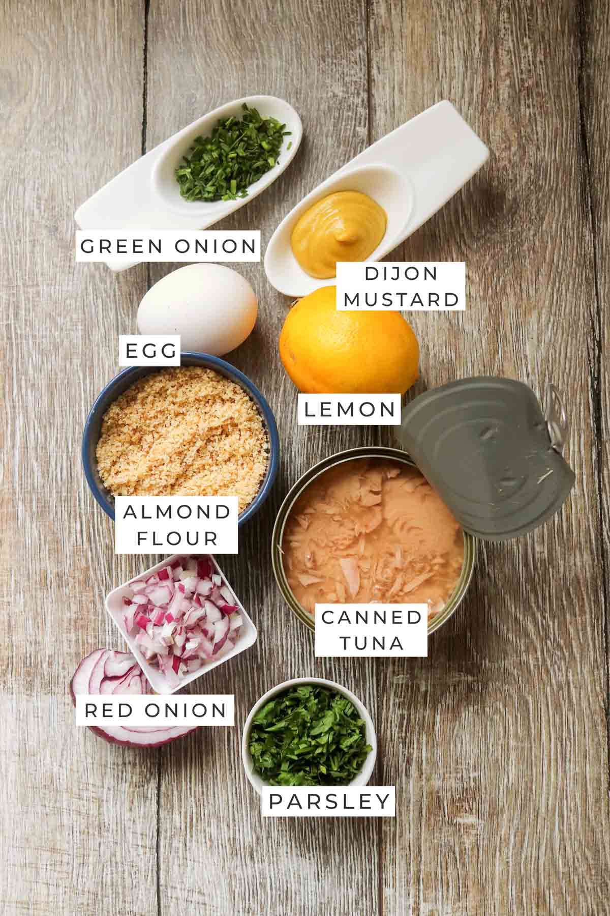 tuna patties labeled ingredients.