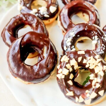 Thumbnail of banana donuts.