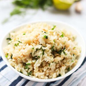 Thumbnail of copycat Chipotle cauliflower rice.