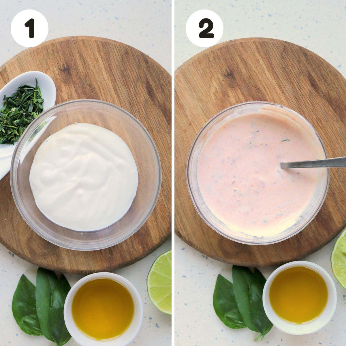 Steps to make the chipotle sauce.