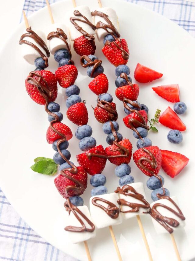 July 4th Fruit Kabobs Story