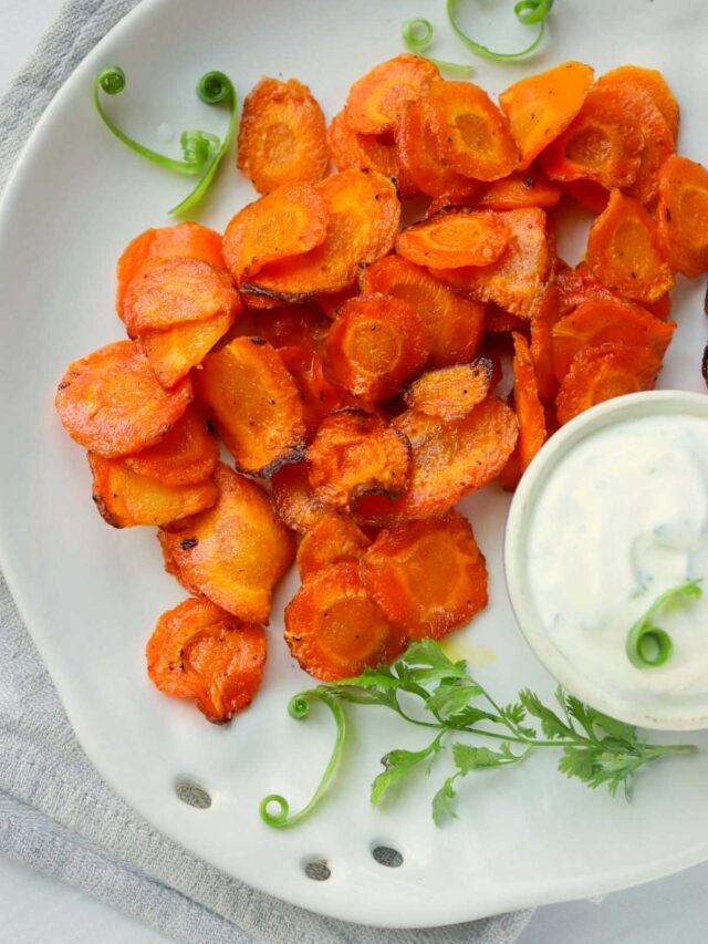 Air Fryer Carrot Chips Story