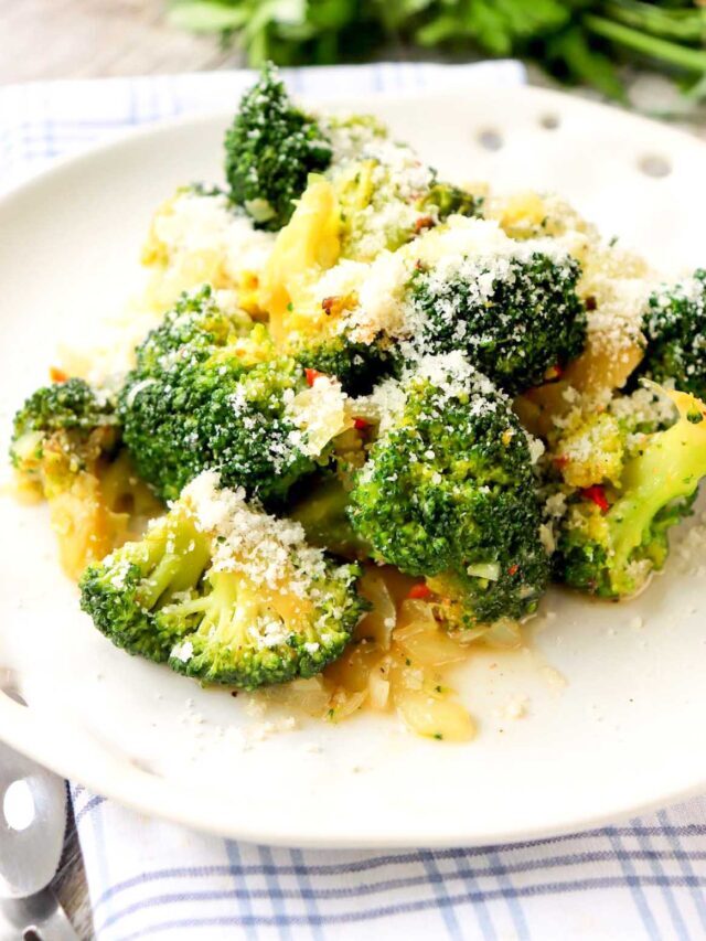Balsamic Vinegar Broccoli Story