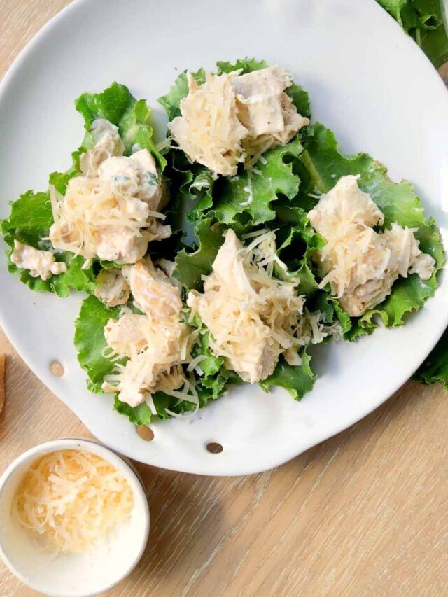 Chicken Caesar Lettuce Wraps Story
