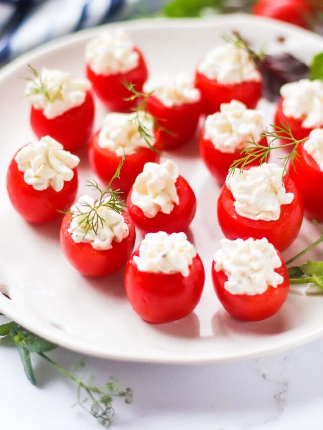 Cream Cheese Stuffed Cherry Tomatoes Story