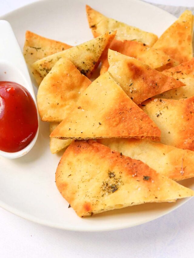 Air Fryer Pita Chips Story