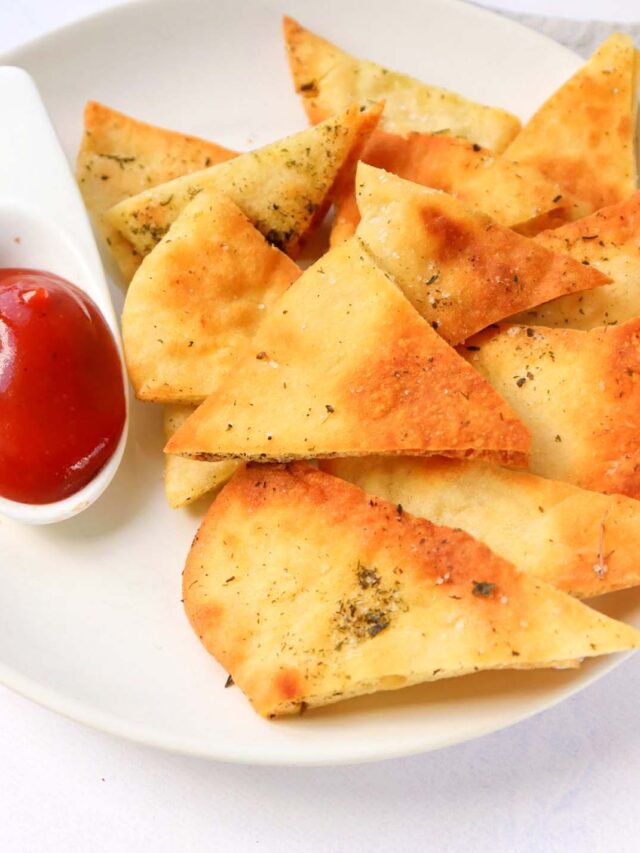 Air Fryer Pita Chips Story Simply Low Cal