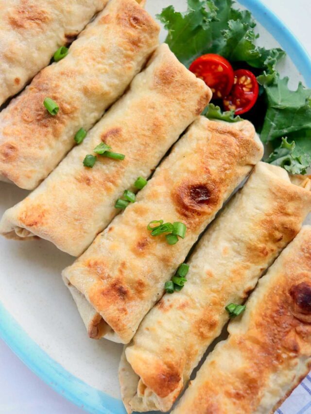 Oven Baked Chicken Chimichangas Story
