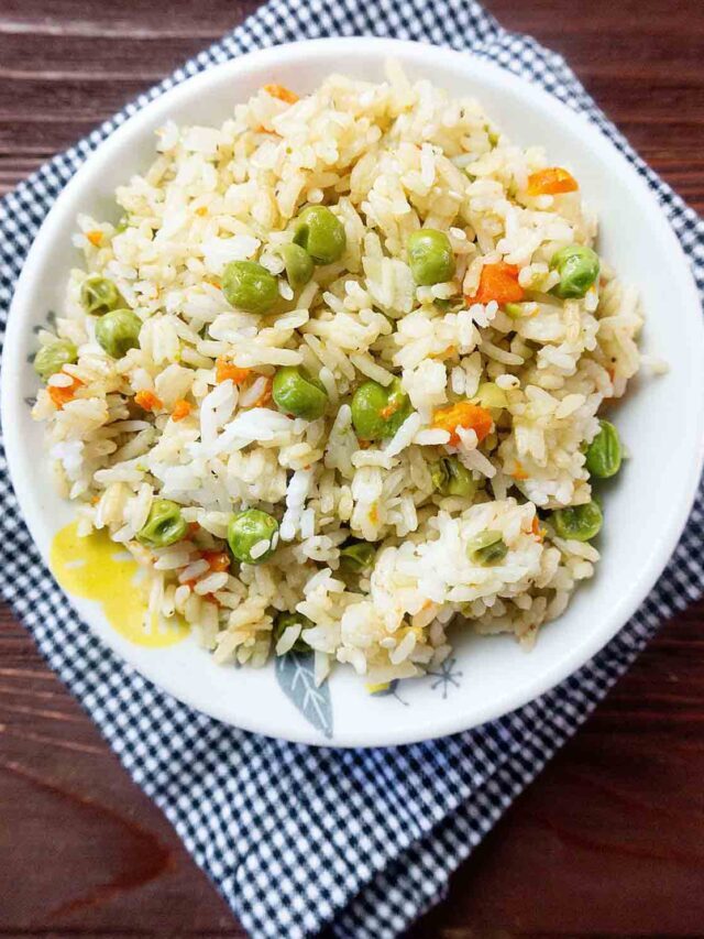 Instant Pot Vegetable Fried Rice story