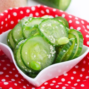 Thumbnail of cucumber edamame salad.