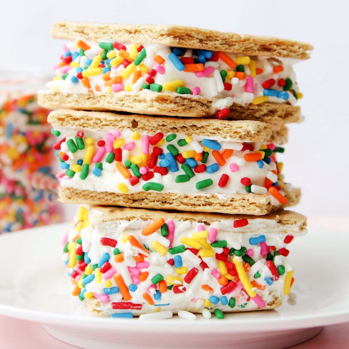 graham cracker and whipped cream sandwiches thumbnail picture.