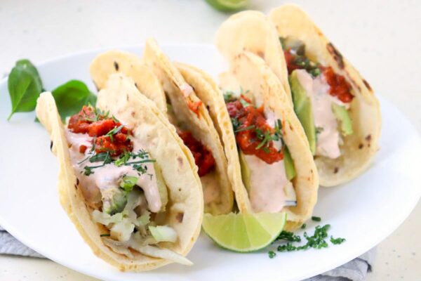 Chipotle Fish Tacos - Simply Low Cal