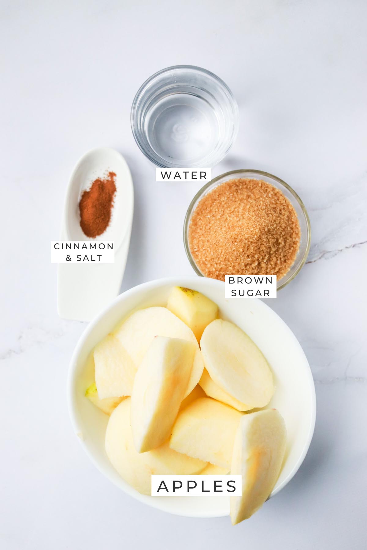 applesauce labeled ingredients.
