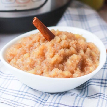 Thumbnail of Instant Pot applesauce with skins.