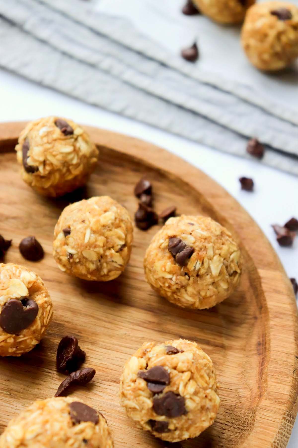 Energy balls on a platter.